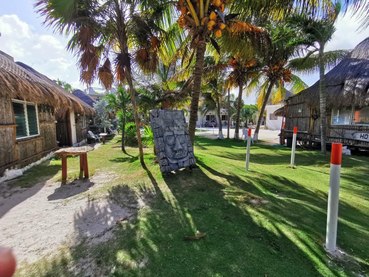 Las Cabanas Del Doctor Mahahual Extérieur photo