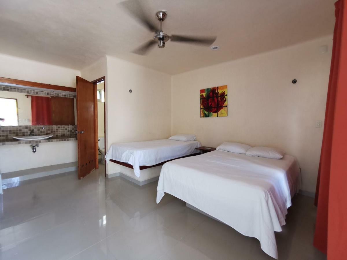 Las Cabanas Del Doctor Mahahual Extérieur photo